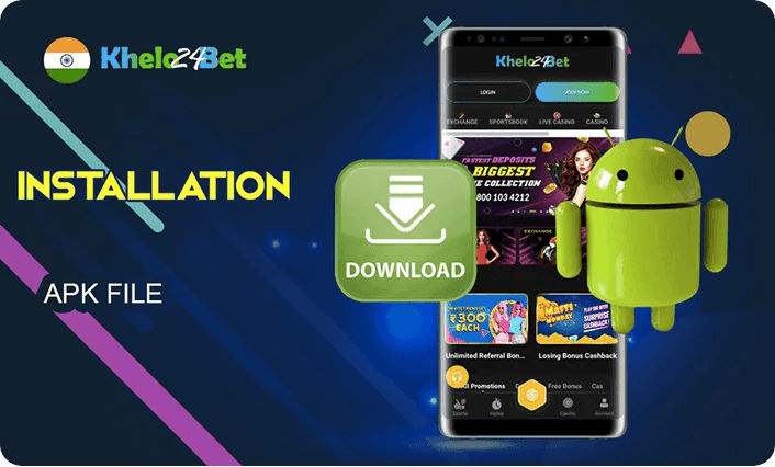 The APK download icon is beside the Game X app on an Android phone